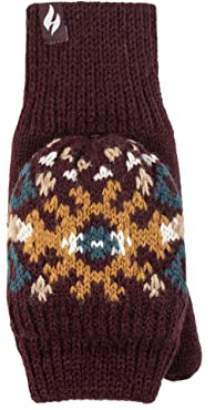 HEAT HOLDERS SOCKSHOP Ladies Heather Patterned Converter Mittens Pack of 1