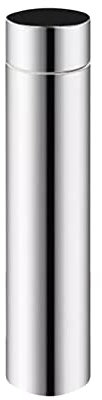 22/26/28/32cm Stainless Steel Chimney Pipe, Boiler Vent Pipe Extension,High Temperature Resistance To Corrosion Resistance Stove Pipe, Ventilation Ducting For Wooden Stoves Fireplaces Furnaces