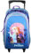 Bagtrotter Rucksack mit Rollen Die Schneekönigin/Frozen Blau