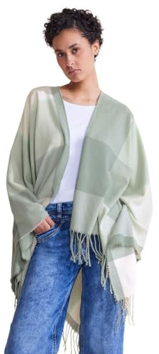 STREET ONE Women's A580716 Fashion Scarf, Dune Green, A