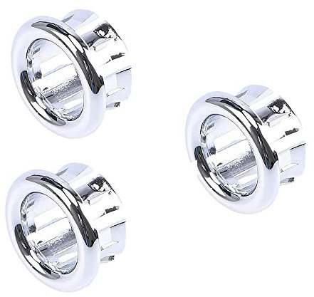 3 stücke ersatz Bad waschbecken löcher runde überlauf ablaufkappen Abdeckung langlebig waschbecken Trim DIY Garten handwerkzeuge stilvoll und beliebt Professionell und attraktiv