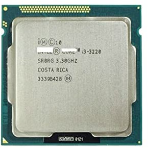 MovoLs Prozessor Dual Core, kompatibel mit I3 3220, 3,3 GHz, LGA 1155 TDP, 55 W, 3 MB Cache, mit HD-Grafik-Desktop-CPU Verbessern Sie die Laufgeschwindigkeit des Compute