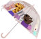 CyP Brands Peppa Wutz Regenschirm für Kinder, Blase, transparent, Handschirm, 48 cm, mehrfarbig, offizielles Produkt, bunt, única