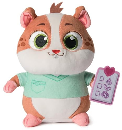 Vida the Vet, Popcorn Plüschtier, 17,8 cm hoch, Stofftiere mit superweichem Fell, Kinderspielzeug für Mädchen und Jungen ab 3 Jahren