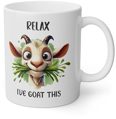 Mug chèvre Animal Relax Ive goat this Idée cadeau humour drôle pour enfant et adulte