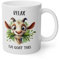 Mug chèvre Animal Relax Ive goat this Idée cadeau humour drôle pour enfant et adulte