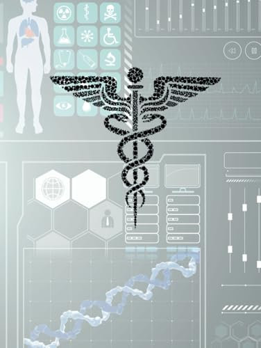 Medizin Notizbuch: A4 - 150 Seiten - kariert - gebunden