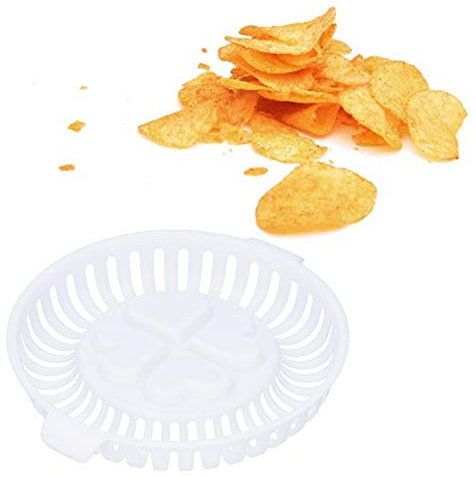 Mikrowellen-Kartoffelchip-Maker, Mikrowellen-Kartoffelchip-Backblech, Crisp-Chip-Maker, Snack-Food-Regal für selbstgemachte Kartoffelchips