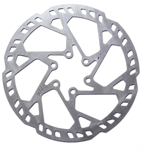 Clarks Cycle Systems CL-01 E-Bike Einzelstück Stahl 6-Bolzen Scheibenbremse Rotor, Silber, 180mm