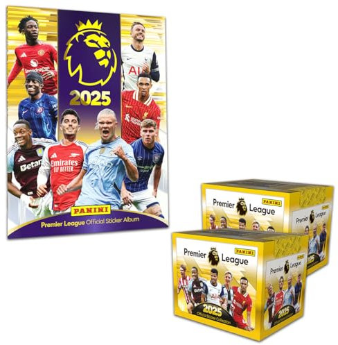Panini Premier League 2025 Stickerkollektion (Mega-Bundle)