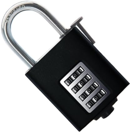 HOMOCONO Theft Combination Lock for Outdoor Garden Gate Latch Weatherproof Padlock Code Lock and Upvc Door Security