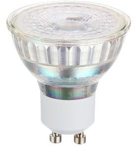 EGLO GU10 LED Reflektor Leuchtmittel, Energiesparlampe Energieklasse A, Energiespar Glühbirne 2,5 Watt, 450 Lumen, LED Lampe neutralweiß, 4000 Kelvin, Ø 5 cm