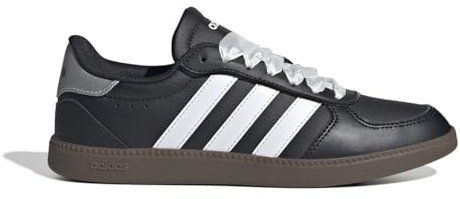 adidas Breaknet Sleek Shoes - Zapatillas para mujer, negro/plateado, 39 1/3 EU