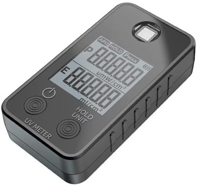 Toplionace UV-Bestrahlungsstärkemessgerät - UVA/UVB-Lichtintensitäts- und Energietester Zur UV-Lampenerkennung