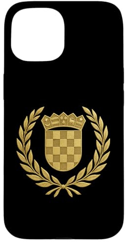 Hrvatski Grb – Kroatien Wappen Hülle für iPhone 15