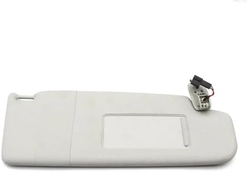 Sonnenschutz Frontscheibe Innen Sonnenblende Mit Spiegel Für VW Mk5, Für Golf 5 (2005–2011), Für Golf 6, Für Passat B6 B7 (2010–2018), Links/rechts, Fahrer-/Beifahrerseite(Titan,Rechts)
