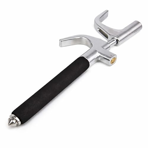 Wiltec Aluminium Lenkradsperre 440 x 120 x 45 mm als Lenkradschloss und Diebstahlsicherung fürs Auto