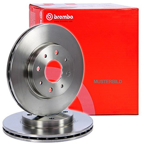 Brembo 09.9078.10 - Disco Freno Anteriore - Set di 2 dischi