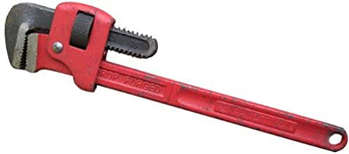 FACOM - Clés à Griffes Modèles Stillson en Acier - 131A.18 - Denture Traitée 55 HRc - Longueur 450 mm, Ouverture Max 60 mm - Molette de Réglage - Outil de Serrage - Outillage à Main