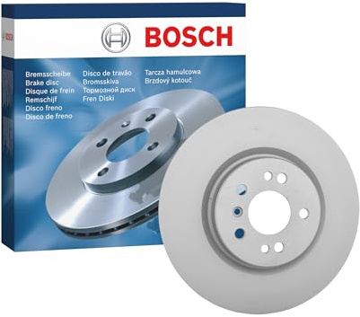 Bosch BD1147 Brake Disc - 330 mm - Front Axle - 1 Single Disc | Vented High-Carbon Disc - ECE-R90 Certified - Improved Cooling, Reduced Brake Fade, Corrosion Protection