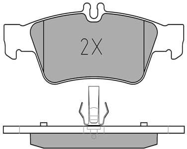 Meyle 025 233 3416 Brake Pad Set, disc brake