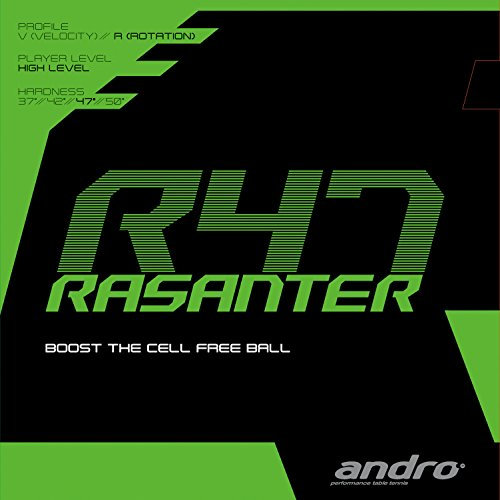 ANDRO Belag Rasanter R 47, schwarz, 2,3 mm