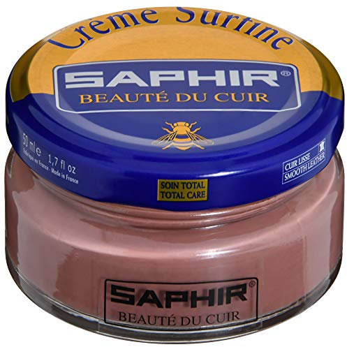 Saphir Cirage Crème Surfine Pommadier, Brun Rose, 50 ml