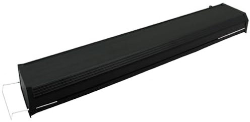 Reptiles Planet - T5 Compact Luminaire - Rampe d’Eclairage pour 1 Tube T5 de 8 W / 30 cm, Noir