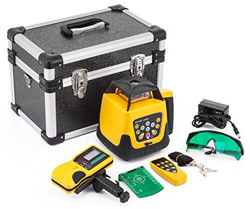 OldFe 360°Laser Rotante Verde Professionale Verde Livella Laser Rotante In Giallo