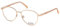 GUESS EYE CANDY GU3037 ROSE GOLD/GREY 51/15/135 Unisex Brillen