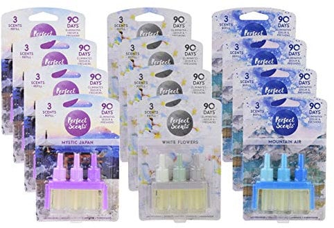 Perfect Scents 12 x 3 Scents Refill Air Freshener - Compatible with 3volution