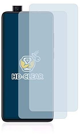 BROTECT Protector Pantalla para Xiaomi Mi 9T Pro Protector Transparente (2 Unidades) Anti-Huellas