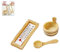 CREATIV DISCOUNT Mini-Sauna Zubehör, 3-6cm, 3-teilig