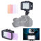 1800 LM impermeabile subacquea 40m 5500K 60 pezzi LED immersioni Fill in Light Video Studio Foto lampada per GoPro Held Xiaomi Yi SJCAM Action Cam Canon Nikon Sony DSLR fotocamera Hot scarpa 3 filtri
