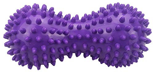 Peanut Massageball Triggerpunkt Massage Ball PVC für Yoga, Fitness, PVC, Stressabbau Massager Körper-Hand- und Fuß Massagegerät (F)