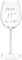 Maturi Happy 18th Birthday Wine Glass with Silver Diamond Stem - 400ml / 13.5 Fluid Ounces