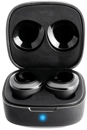 Grundig True Wireless Bluetooth Kopfhörer - 5 Stunden Spielzeit - USB C Aufladung - Schwarz
