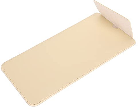 cigemay Keyboard Case for Logitech K380, Portable and Dustproof Keyboard Storage Bag, Thin Faux Leather (Yellow)