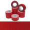 verpacking Premium Panzertape 50 m x 48 mm Rot Gewebeband Gaffa Tape Reparaturband hohe Klebekraft Klebeband mit Naturkautschuk-Kleber (10 Stück)
