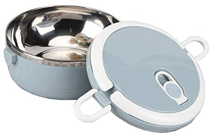 Boîte à Déjeuner Boite Repas Isotherme Portable , Récipient De Préparation De Repas, Boîte à Bento étanche Avec Doublure En Acier Inoxydable Pour Adultes, Enfants, étudiants (Une Seule Couche)