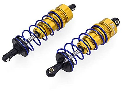 RC-Teile- Stoßdämpferschock beobachten for Zdent Rennen Hsp Redcat Hongnor. LRP HPI. Hobao Buggy Truggy Truck Gold Rc Legierung (Farbe: Gold)