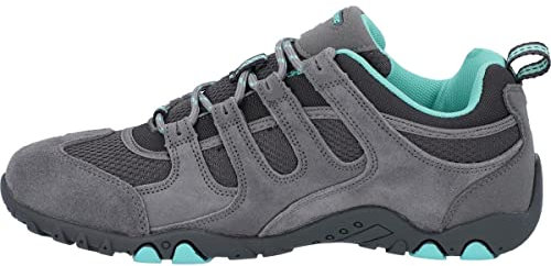 Hi-Tec Women's QUADRA II, Grey/Mint, 6 UK
