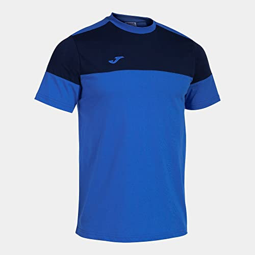 Joma Kurzarmshirt Mann Crew V königsblau Marineblau