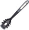 Chef Aid Nylon Headed Spaghetti Ladle with Silicone Edge, with draining Holes and Built in Spaghetti Measure for Single Servings, BPA Free and Dishwasher Safe