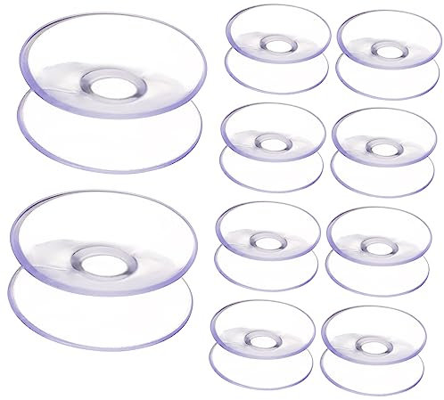 Cabilock 10st Saugnapf Aquarium Kräftiger Saugnapf Hochleistungs-kleiderbügel Saugnapf Für Rattan Tisch Klarer Pvc-kunststoffsauger Doppelseitig Saug- Pads Saugnäpfe Dongguan Ein Bad Nehmen