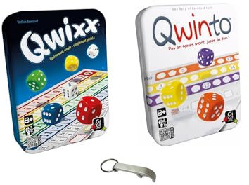 Qwixx Set + Qwinto + 1 Blumie Deap (Qwixx + Qwinto)