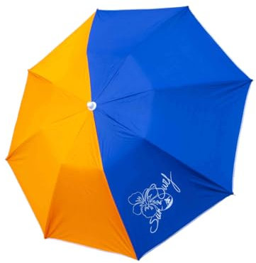 SUN & SURF Sombrilla Compacta 180 cm Sombrilla Plegable UPF 50+ UV Palo Enroscable 60 cm plegada con bolsa incluida. Super Resistente.