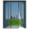 Rideau Porte 285x240cm Anti Anti Insecte Mouche Moustique Moustiquaire Porte Fenetre Facile à Installer sans Percer pour Porte d Entrée Intérieur Patio, Noir