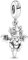 Wedanor Charme Magic Flying Dragon Dangle Charms-Anhänger 925 Sterling Silber Charm Bead Pendant für Europäische Armbänder und Halsketten