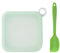 Caja Para Sándwiches De 1 Pieza, Espátula De 1 Pieza, Lonchera Pequeña Práctica, Recipiente Para Sándwiches, Lonchera Para Tostadas, Caja De Almacenamiento De Comida Escolar Para Picnic